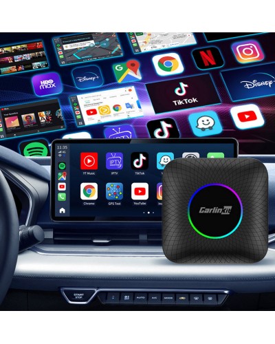 Безжичен Apple CarPlay/ Android Auto адаптер No brand CP-S65, За автомобил - 13305