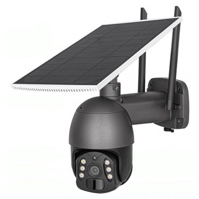 Камера PST-SQG-2-4G 3.0Mp, PTZ, 4G, Соларен панел, Външен монтаж, Tuya Smart