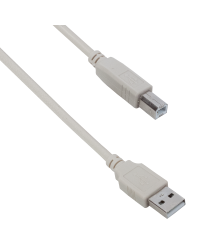 Кабел за принтер DeTech USB A - USB B, High Quality, 5.0m - 18040