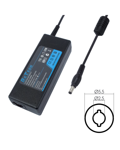 Адаптер DeTech за HP 90W 19V 4.74A 5.5*2.5 - 239