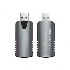 Външна Capture карта Earldom ET-W16, USB, HDMI, Full HD, Сив - 40234