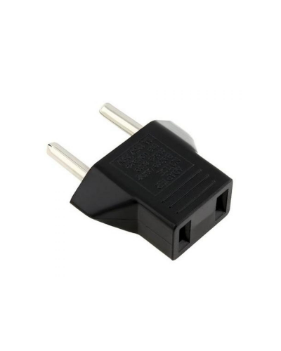 Преходник No brand BX-9619, US kъм EU, CEE 7/16, 220V, High Quality, Черен - 17705