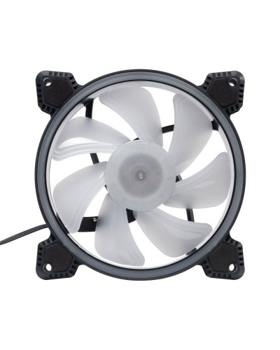 Вентилатор No brand, 120mm, LED, 3PIN/MOLEX, Черен - 63072