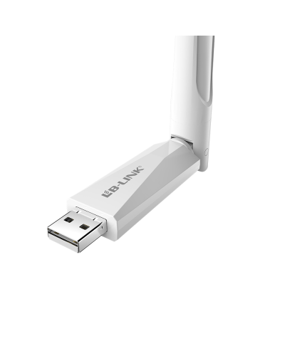 Безжичен мрежов адаптер LB-LINK BL-WDN650A, 650Mbps, 2.4/5Ghz, 6dBi, Бял - 19045
