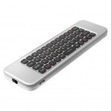 Универсално дистанционно No brand W3, Air mouse, USB 2.4GHz, Микрофон, IR програмируемо, Черен - 13047