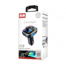 FM Трансмитер Earldom ET-M61, Bluetooth, USB, PD, QC3.0, Черен – 17383