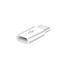 Преходник No brand, Micro USB към Type-C, Бял - 14977