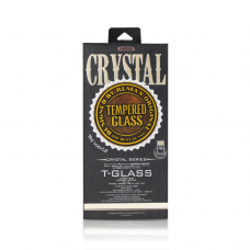 Комплект стъклен протектор + Калъф Remax Crystal, за iPhone 7/8 Plus, Бял - 52334