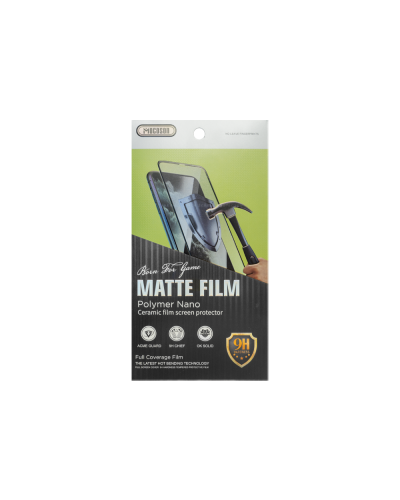 Протектор Mocoson Polymer Nano Ceramic, Мат, за Samsung Galaxy Note 10, 5D, 0.3 mm, Черен - 52633