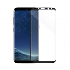 Стъклен протектор Mocoson Nano Flexible, за Samsung Galaxy S8, 5D, 0.3 mm, Черен - 52537