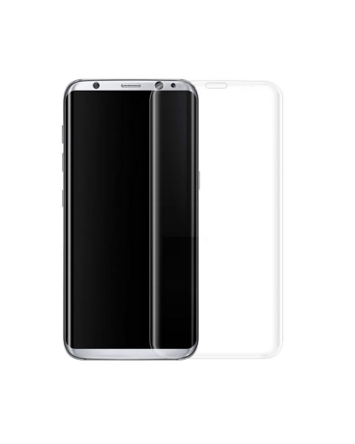 Стъклен протектор, No brand, За Samsung Galaxy S8, Full glue, 0.3mm, Прозрачен - 52427