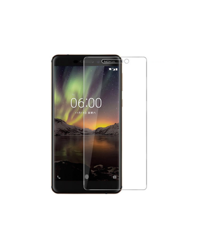 Стъклен протектор DeTech, за Nokia 6 (2018), 0.3mm, Прозрачен - 52416