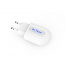 Мрежово зарядно устройство DeTech, DE-28, 5V/2.4A 220V, 1 x USB, Бял - 14132