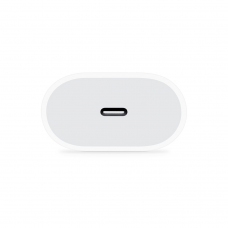 Мрежово зарядно устройство No brand, iPhone 11 Pro, 1xType-C PD, 5V/3.0A, + Кабел Type-C към Lightning , 1.0m, Бял - 14991