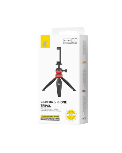 Мини статив / трипод One Plus NE5141, Универсален, 15см, Черен - 40161