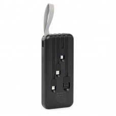 Преносима батерия Earldom ET-PB48. 10000mAh, LED Фенер, Черен - 87059