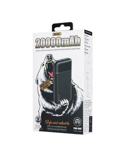 Преносима батерия Remax RPP-192 Lango II, 20000mAh, 22.5W, PD, QC, Различни цветове - 87068