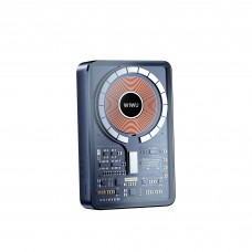 Преносима батерия WiWu JC-21, 10000mAh, 22.5W, Qi, MagSafe, Черен - 87080