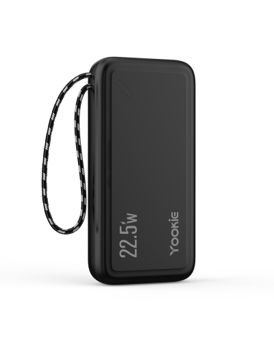 Преносима батерия Yookie YO11, 20000mAh, 22.5W, Черен - 87065