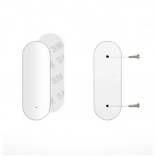 Смарт сензор No brand PST-WD002, За врата/прозорец, Wi-Fi, Tuya Smart, Бял - 91001