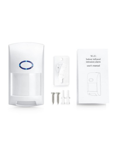 Смарт сензор No brand PST-CT60W, За движение, PIR, Wi-Fi, Tuya Smart, Бял - 91002