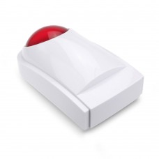 Смарт сирена No brand PST-TS106, Външен монтаж, Wi-Fi, Tuya Smart, Бял - 91012