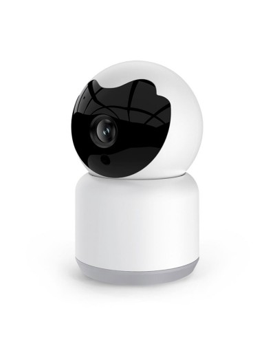 Смарт охранителна камера No brand PST-C10A-1MP, 1.0Mp, Вътрешен монтаж, Wi-Fi, Tuya Smart, Бял - 91025