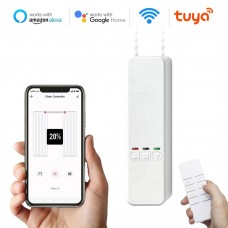 Смарт мотор за щори No brand PST-YH002, Wi-Fi, Tuya Smart, Бял - 91024
