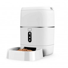 Смарт хранилка No brand PST-FD-BL3, За домашни любимци, Wi-Fi, Tuya Smart, Бял - 91040