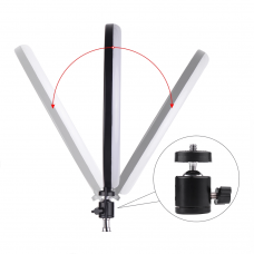 LED Ring осветление No brand M26, 26см, 20W, Черен - 40127