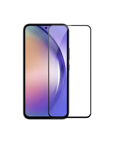 Стъклен протектор DeTech, за Samsung Galaxy A54, 3D Full glue, 0.3mm, Черен - 52723