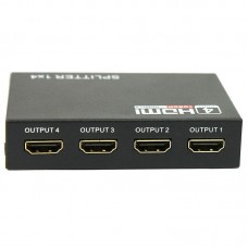 Сплитер от HDMI към 4 HDMI , със захранване - 18263