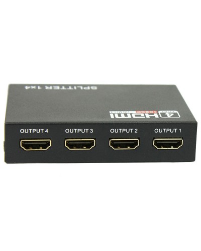 Сплитер от HDMI към 4 HDMI , със захранване - 18263