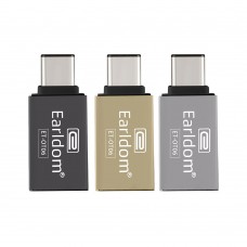 Преходник Earldom ET-OT06, USB F към Type-C OTG, Различни цветове - 40169