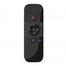 Универсално дистанционно No brand M8, Air mouse, USB 2.4GHz, Микрофон, IR програмируемо, Черен - 13058