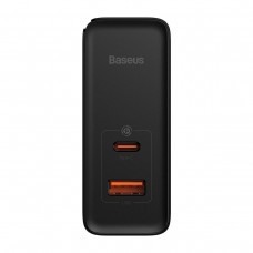 Мрежово зарядно устройство Baseus GaN5 Pro Fast, 100W, С PD кабел, Черен - 40411