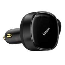 Зарядно устройство за кола Baseus Enjoyment Pro, 33W, 2xType-C Кабел, Черен - 40500