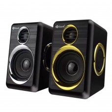 Тонколони Kisonli T-005, AUX, 2x3W, Черен - 22250