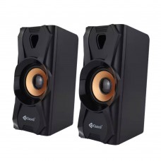 Тонколони Kisonli U-9003, AUX, 2x3W, Черен - 22252