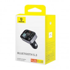 FM Трансмитер Baseus Pro S-09, Черен – 40499