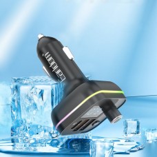 FM Трансмитер Earldom ET-M87, Bluetooth, USB, Type-C, PD, 3.1A, Черен - 17770
