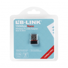 Безжичен мрежов адаптер LB-LINK BL-WN151, USB, 150Mbps, Черен - 19043