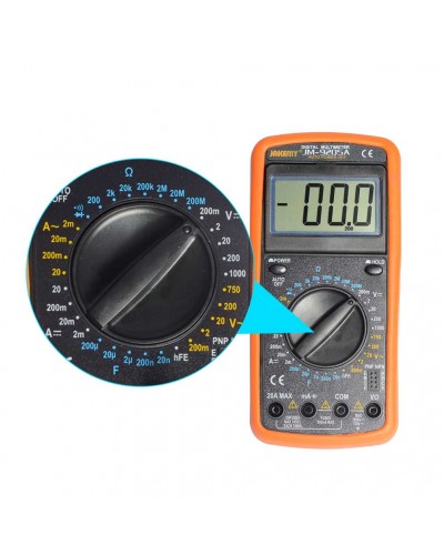 Дигитален мултиметър, Jakemy JM-9205A, Черен - 17619