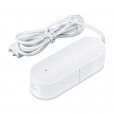 Смарт сензор No brand PST-WW002, За алармиране при наводнение, Wi-Fi, Tuya Smart, Бял - 91005