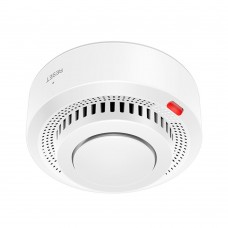 Смарт сензор No brand PST-YG400A, За дим, Wi-Fi, Tuya Smart, Бял - 91009