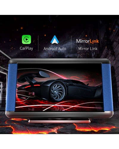 Преносим CarPlay / Android Auto дисплей No brand X300L, 7", За автомобил - 13314