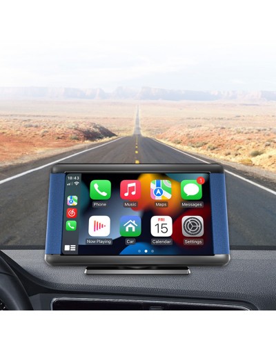 Преносим CarPlay / Android Auto дисплей No brand X300L, 7", За автомобил - 13314