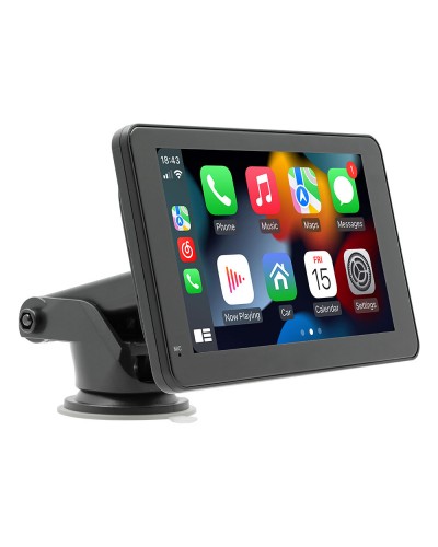 Преносим CarPlay / Android Auto дисплей No brand X5306L, 7", За автомобил - 13312