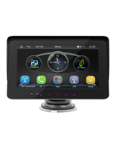 Преносим CarPlay / Android Auto дисплей No brand X5310L, 7", За автомобил - 13313