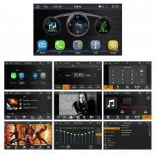 Преносим CarPlay / Android Auto дисплей No brand X600W, 7", За автомобил - 13310